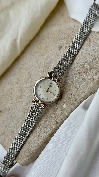 1998 Seiko Woven Bracelet Vintage Watch