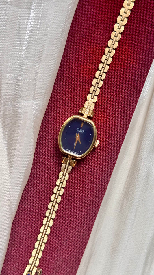 Citizen CQ Vintage Watch - Gold Plated - For petite wrists