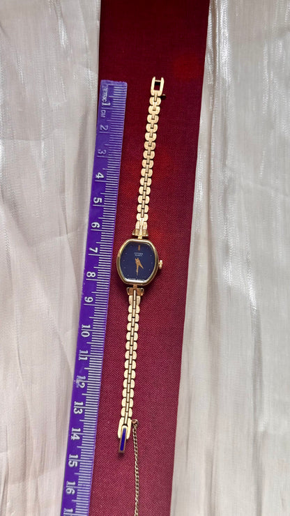 Citizen CQ Vintage Watch - Gold Plated - For petite wrists