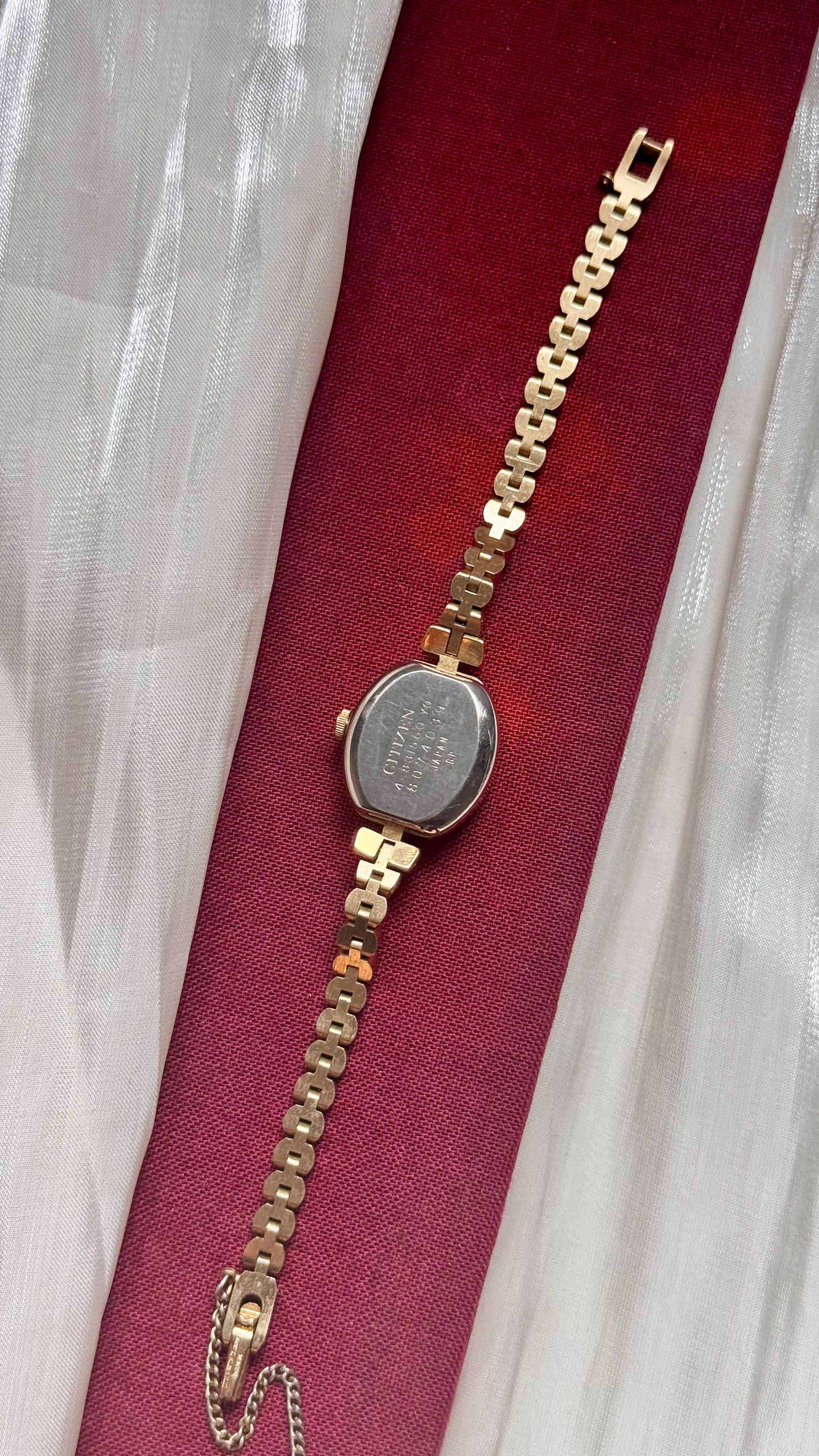 Citizen CQ Vintage Watch - Gold Plated - For petite wrists