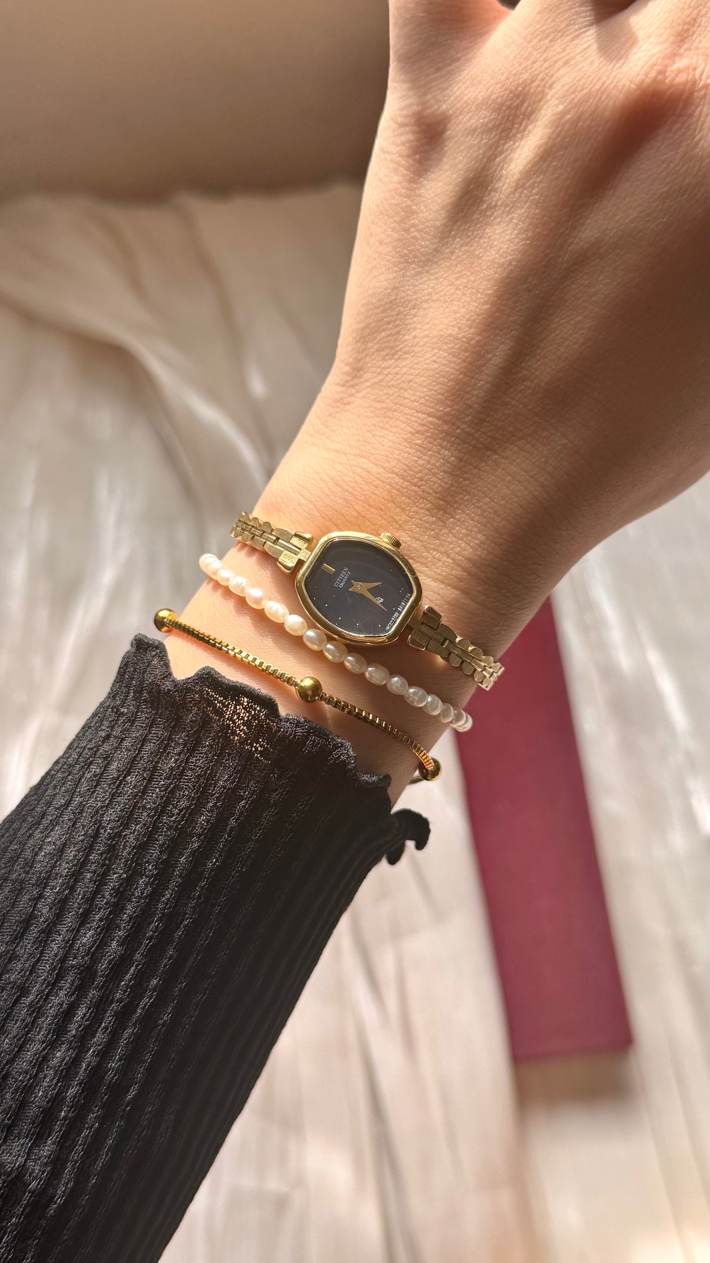 Citizen CQ Vintage Watch - Gold Plated - For petite wrists