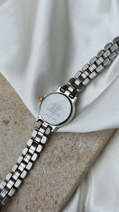Classic 1992 Seiko Lucent Vintage Watch - Blue Dial