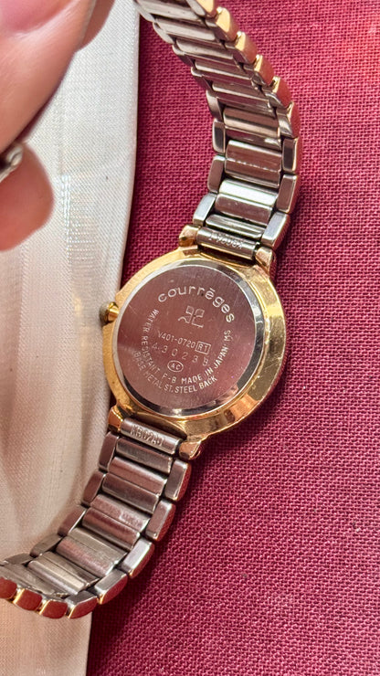 Courrèges Vintage Watch 1990s