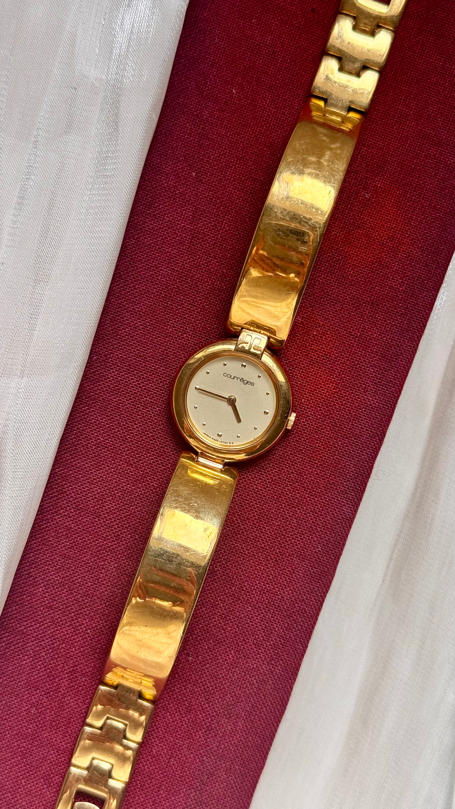 Courrèges Paris Vintage Watch 1990s