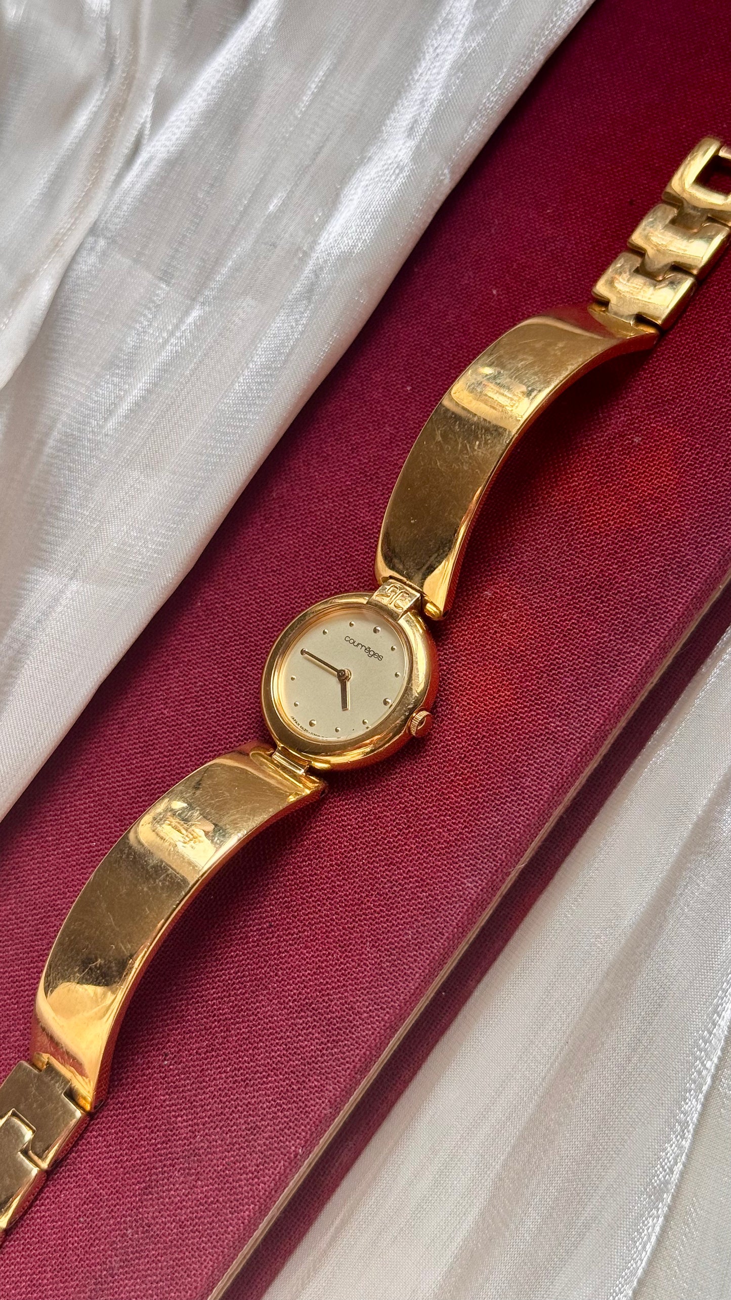 Courrèges Paris Vintage Watch 1990s