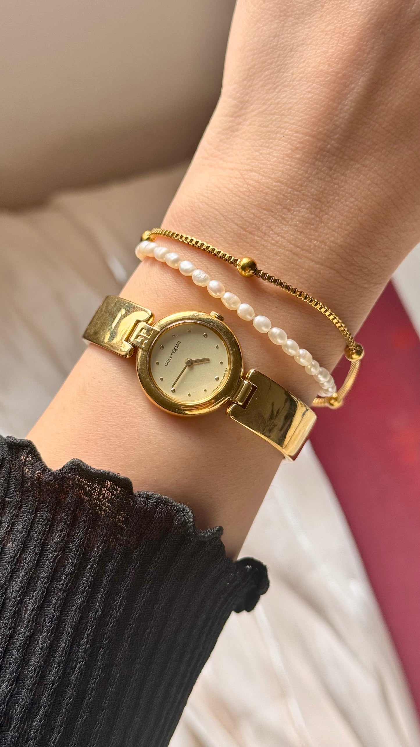 Courrèges Paris Vintage Watch 1990s