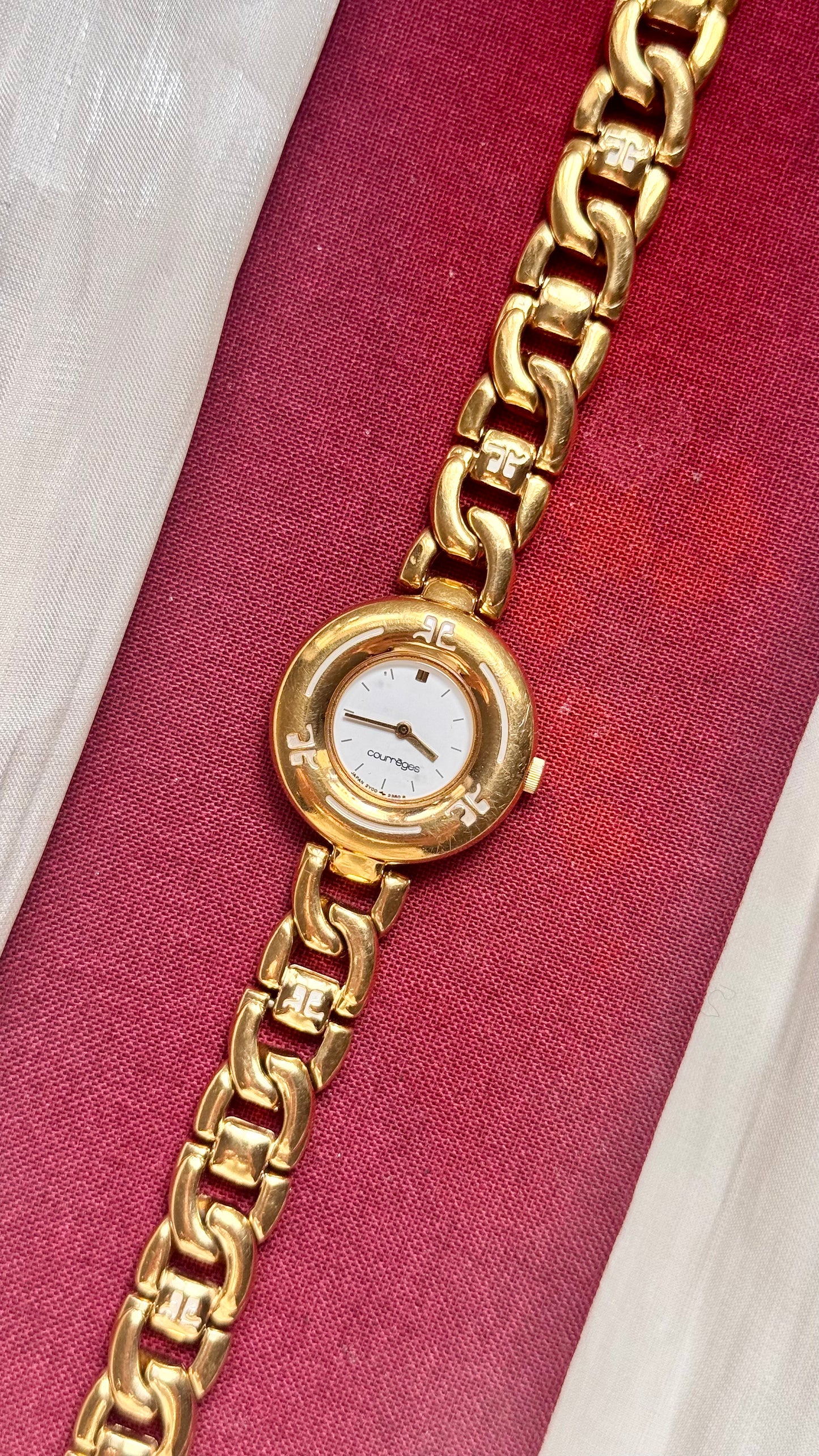 Courrèges Paris Vintage Watch 1990s