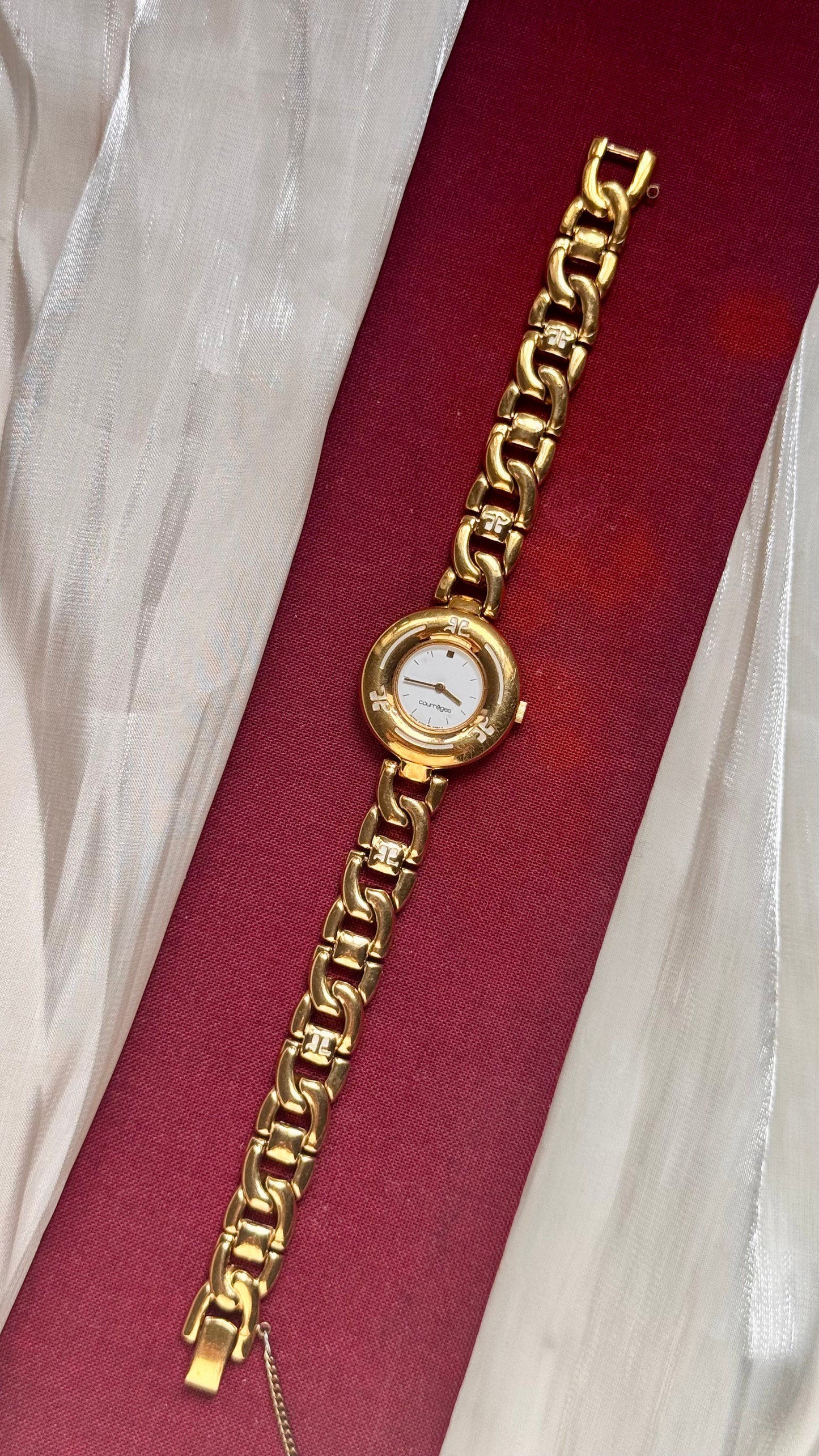 Courrèges Paris Vintage Watch 1990s