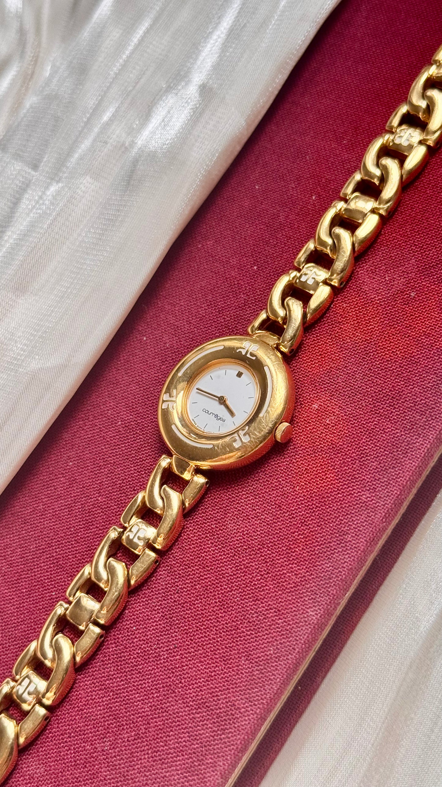 Courrèges Paris Vintage Watch 1990s