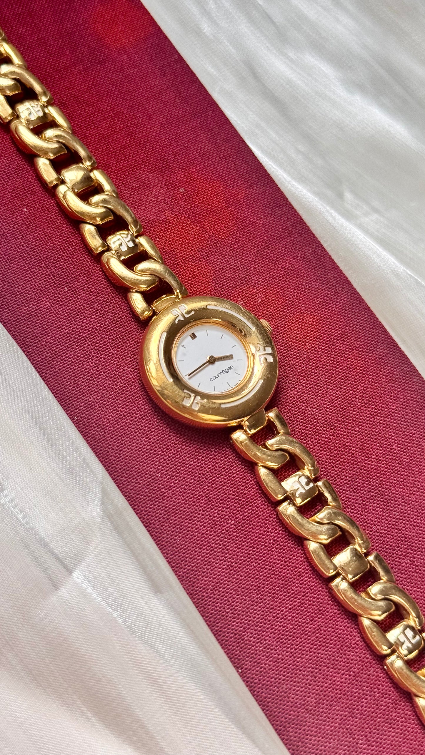 Courrèges Paris Vintage Watch 1990s