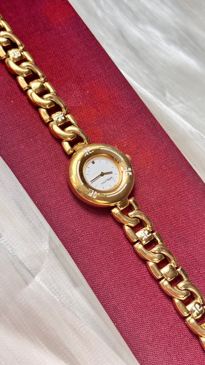 Courrèges Paris Vintage Watch 1990s