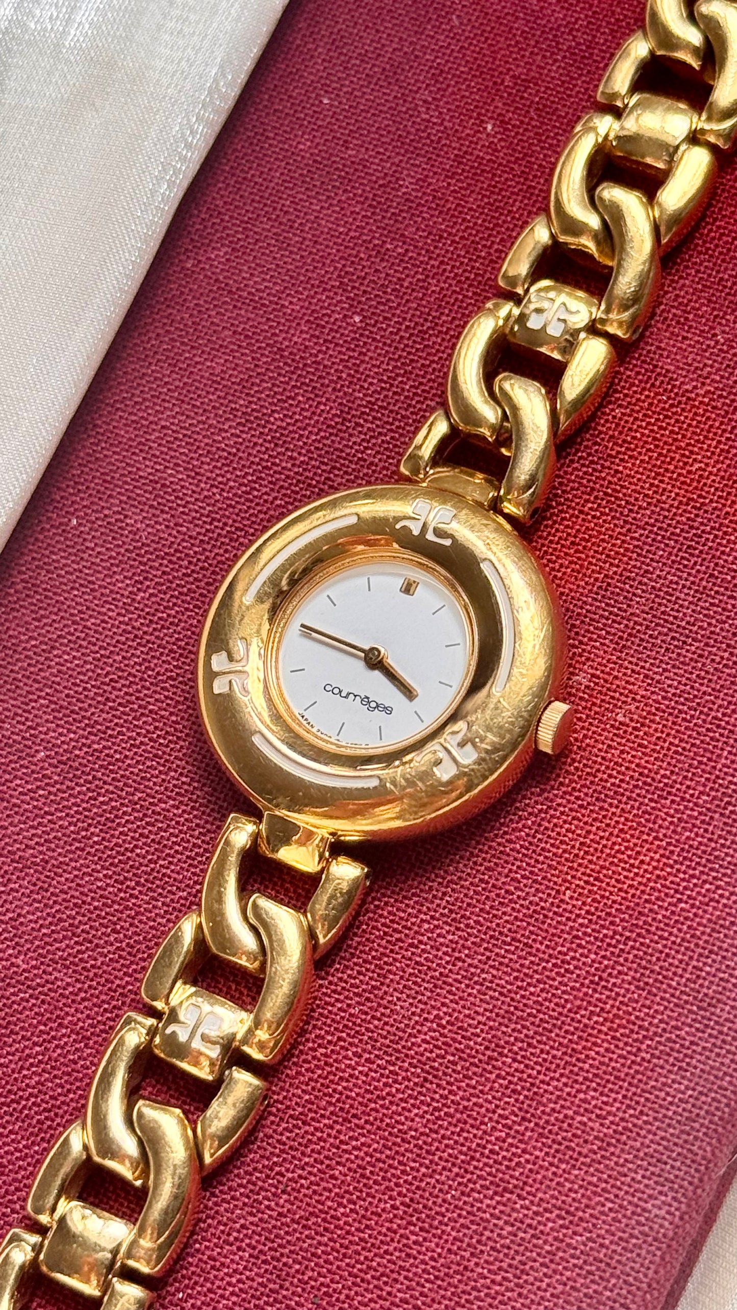 Courrèges Paris Vintage Watch 1990s