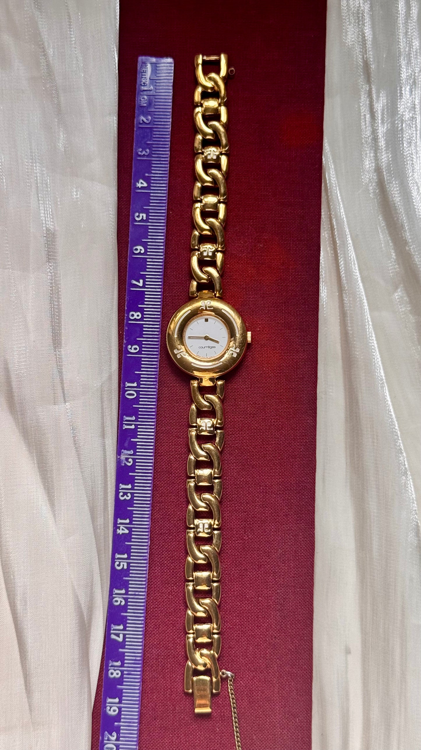 Courrèges Paris Vintage Watch 1990s