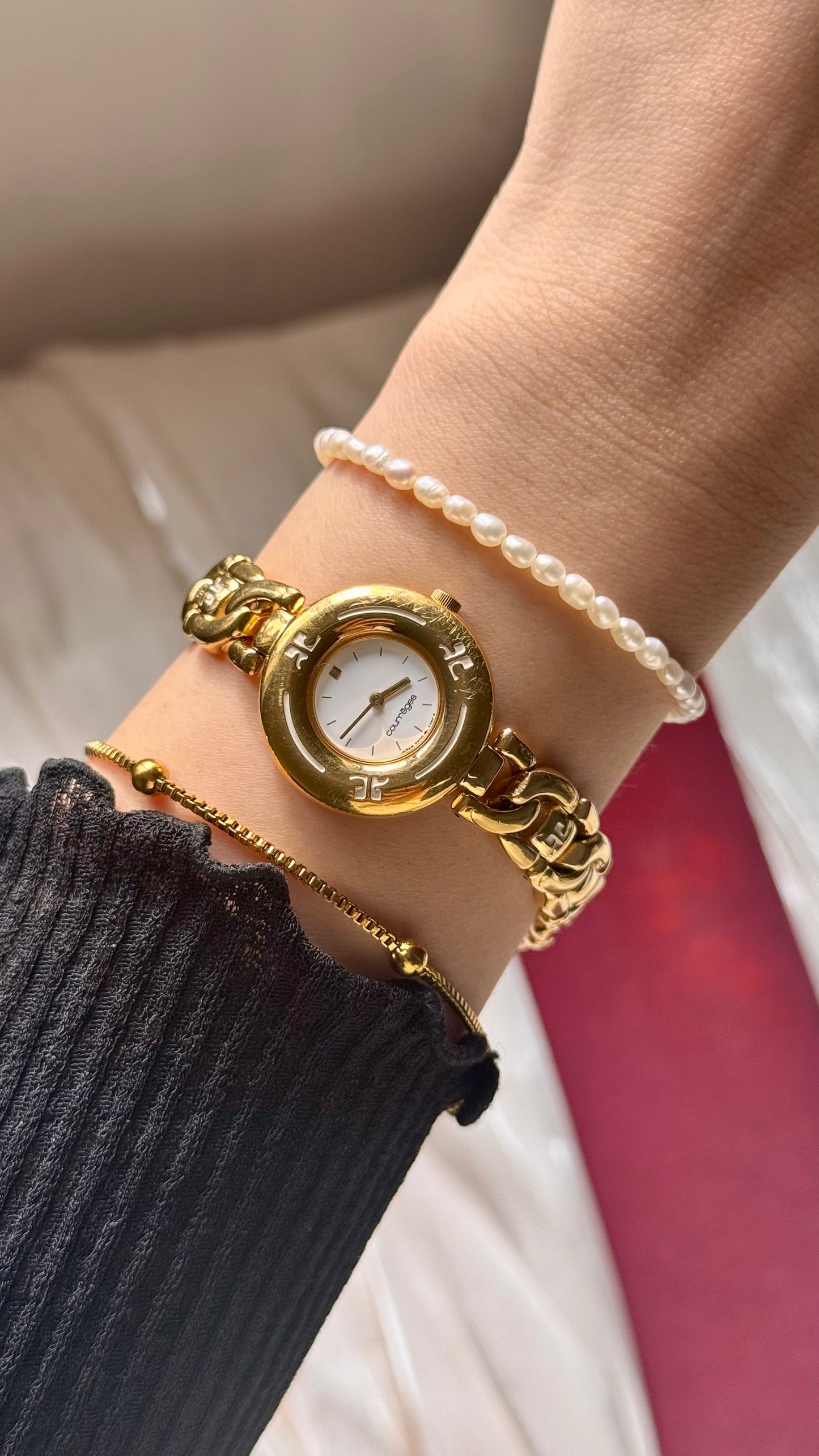 Courrèges Paris Vintage Watch 1990s