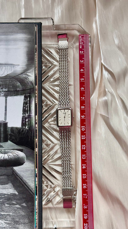 Seiko vintage watch 1991 - white gold plated