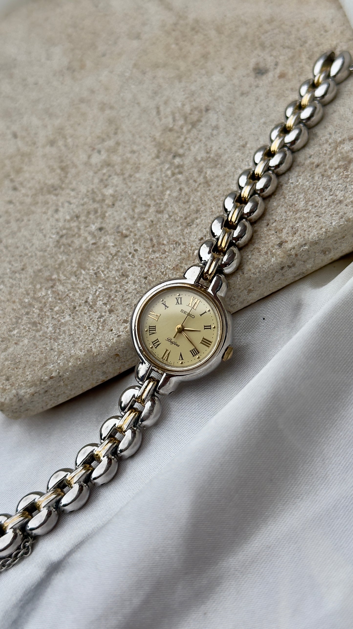 1991 Seiko Belfina vintage watch- Roman dial