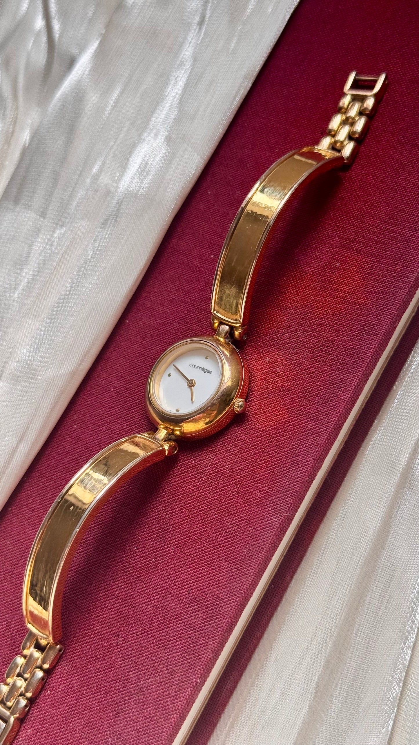 Courrèges Paris Vintage Watch 1990s