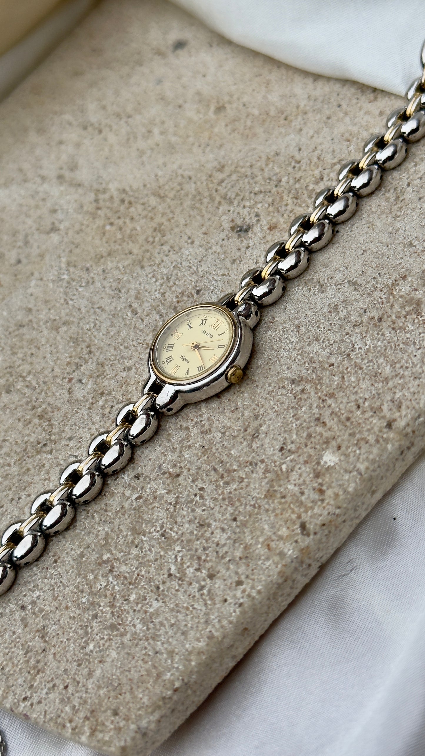 1991 Seiko Belfina vintage watch- Roman dial