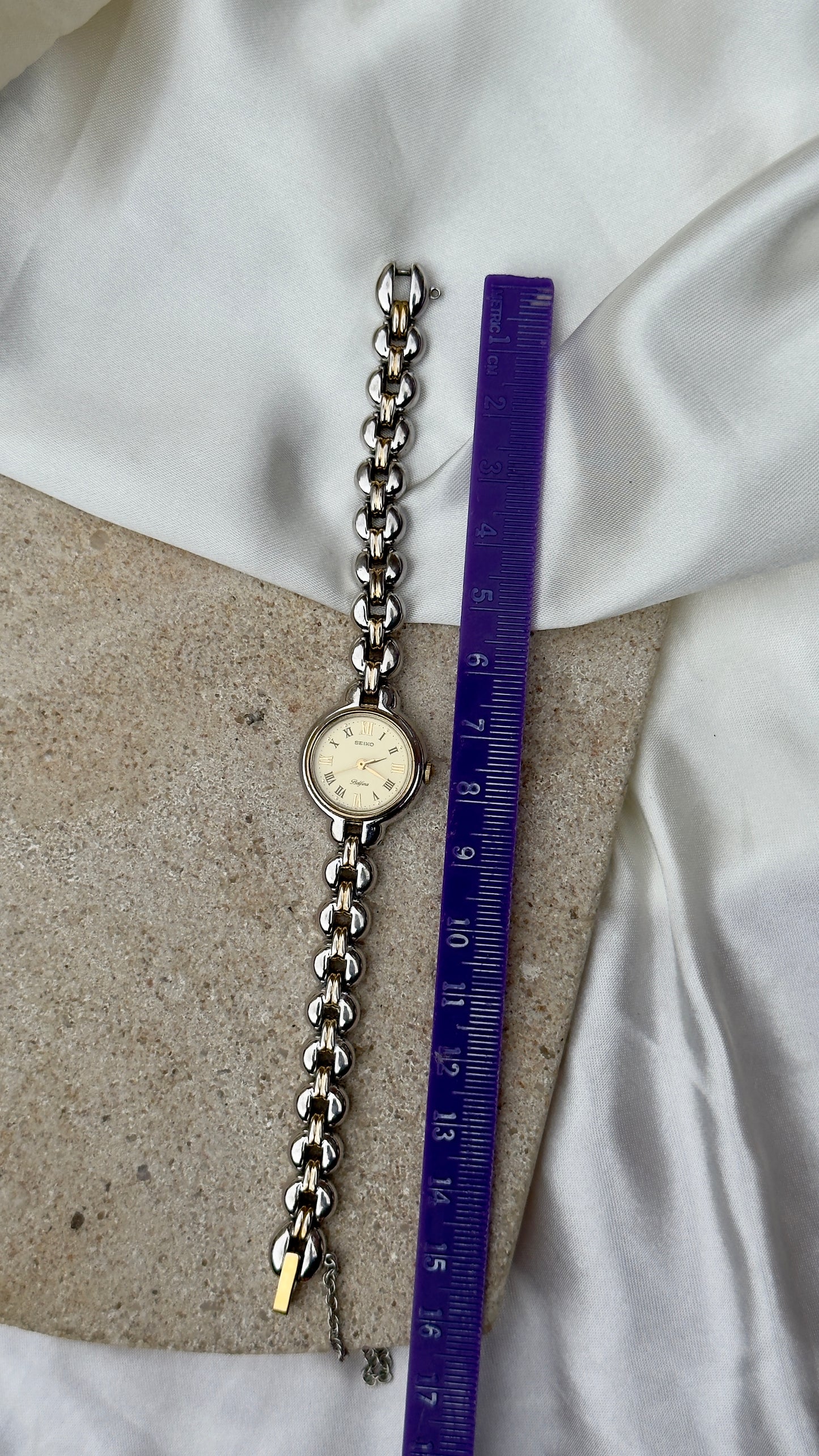 1991 Seiko Belfina vintage watch- Roman dial