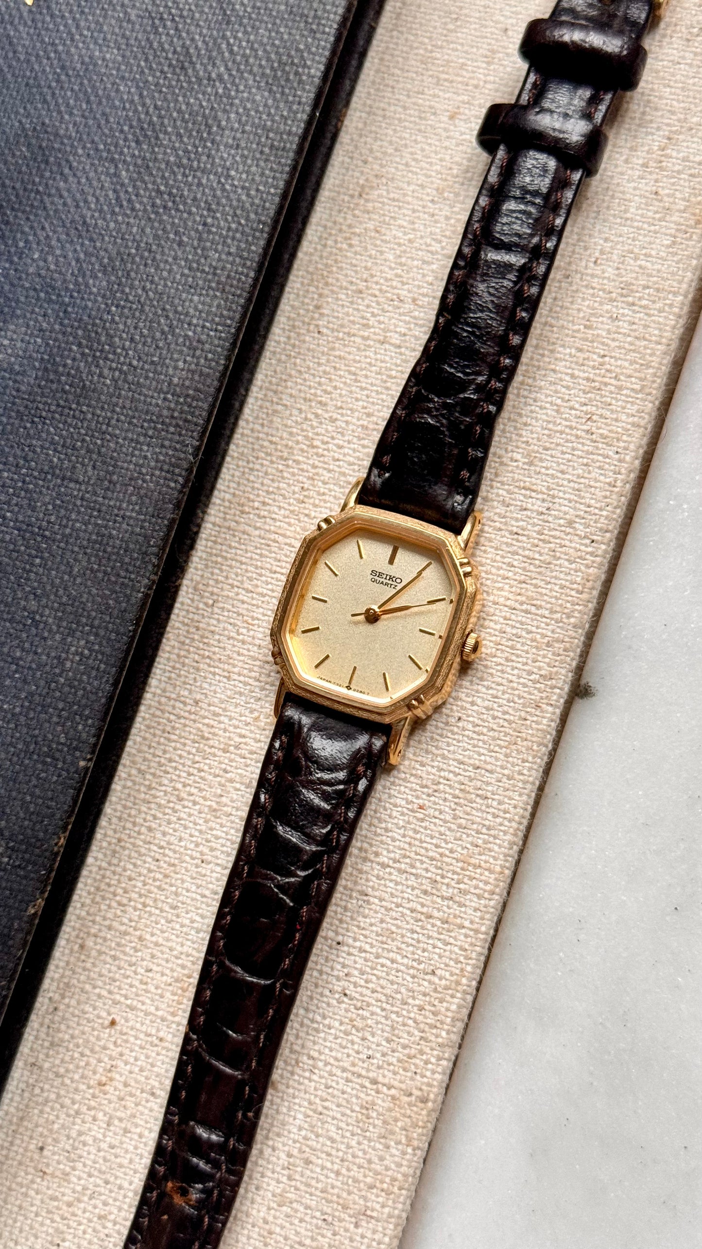 Seiko vintage watch - Gold plated case