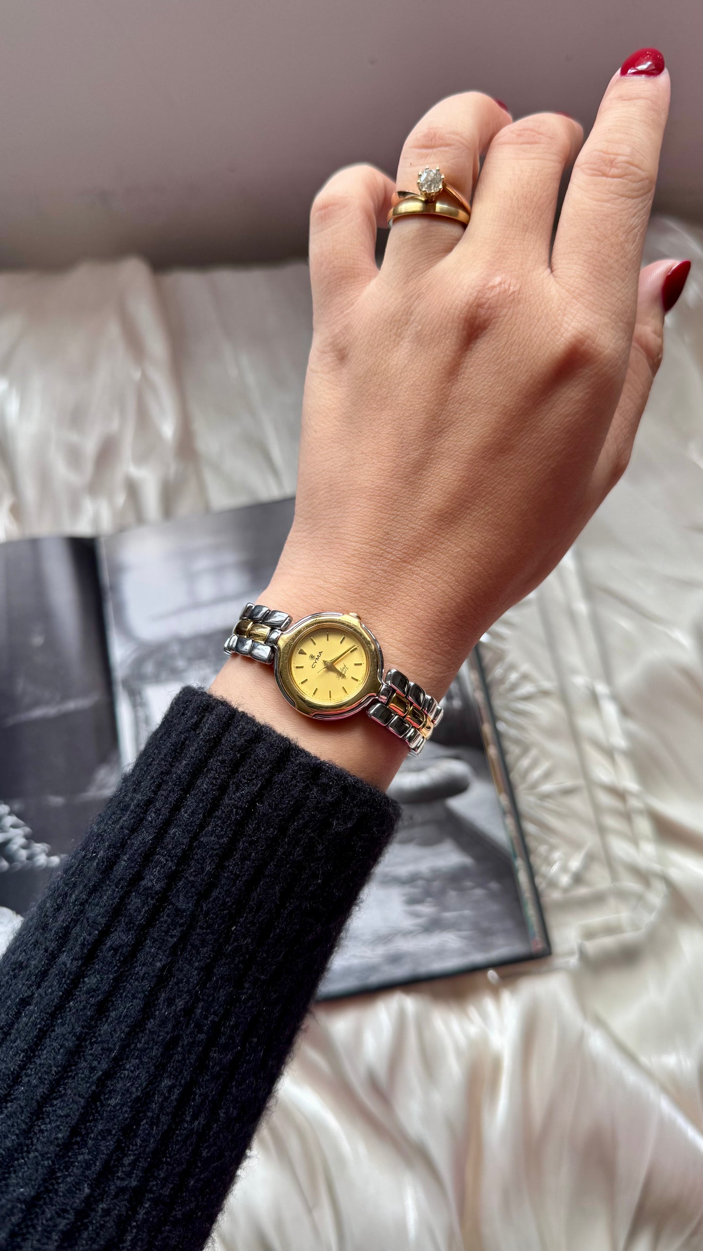 Cyma vintage watch
