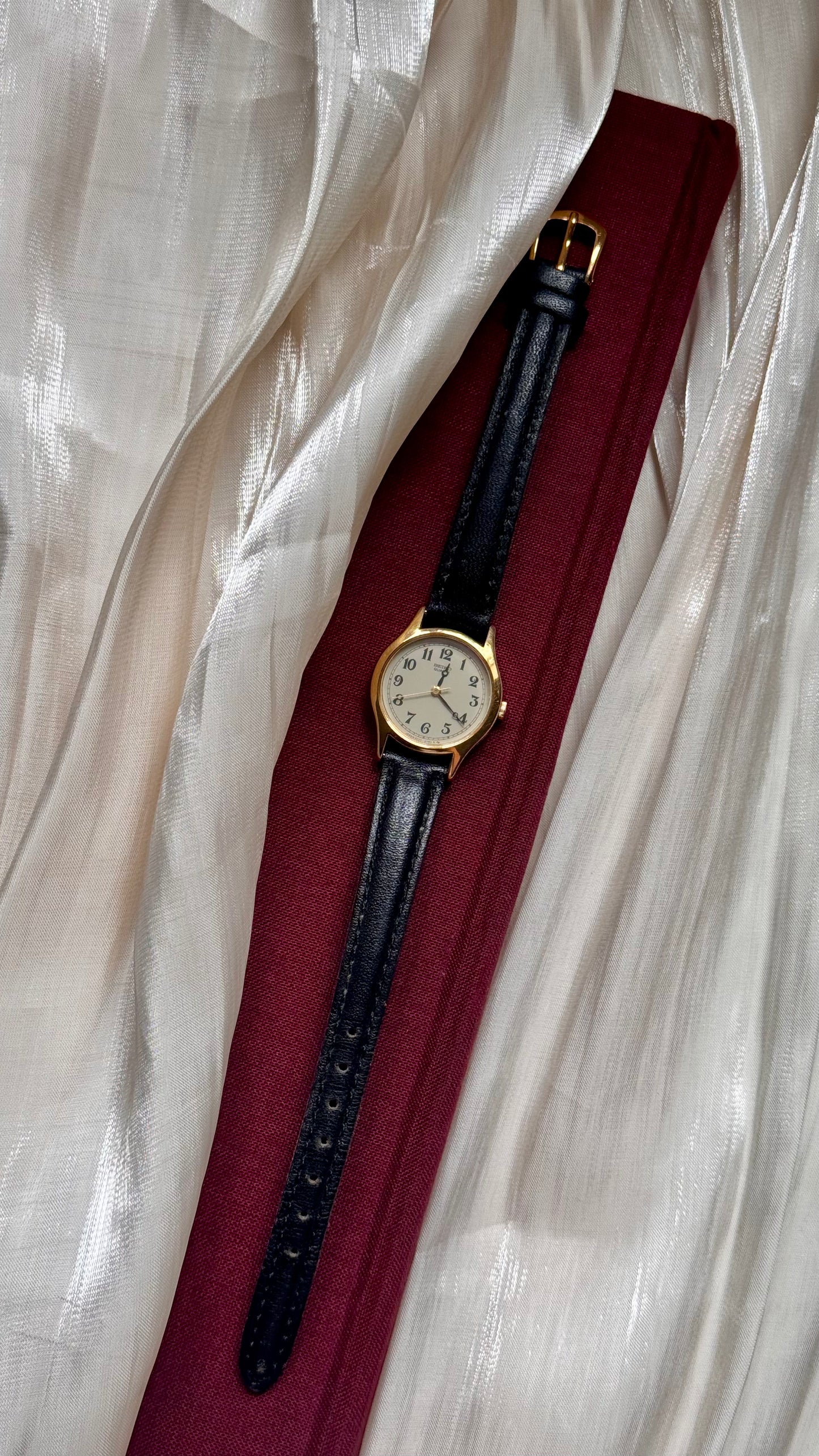 Seiko Vintage Watch 1994 - Original Buckle and Leather