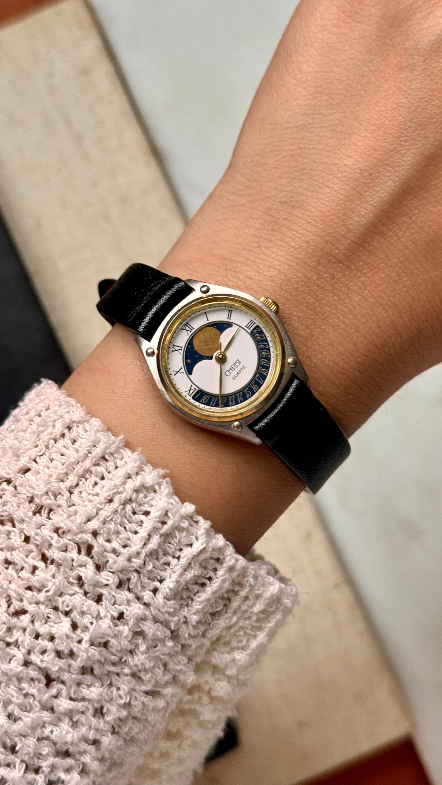 Moonphase vintage watch