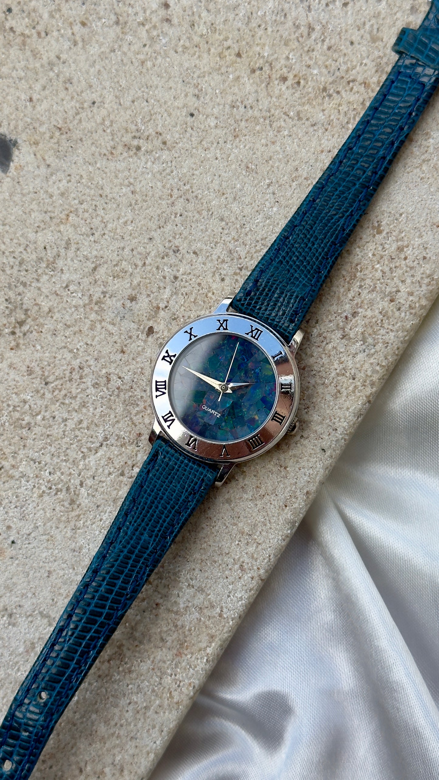 Art Deco Opal Watch 1990s