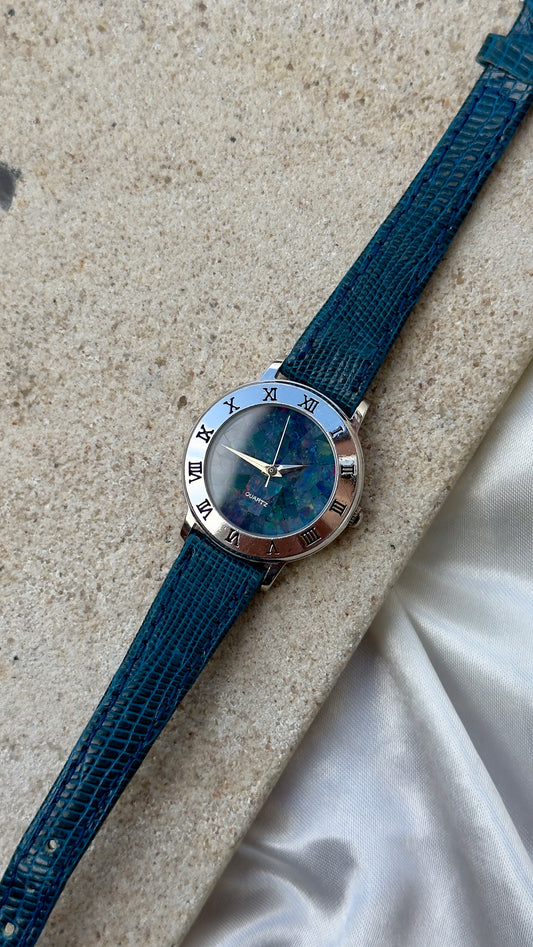 Art Deco Opal Watch 1990s