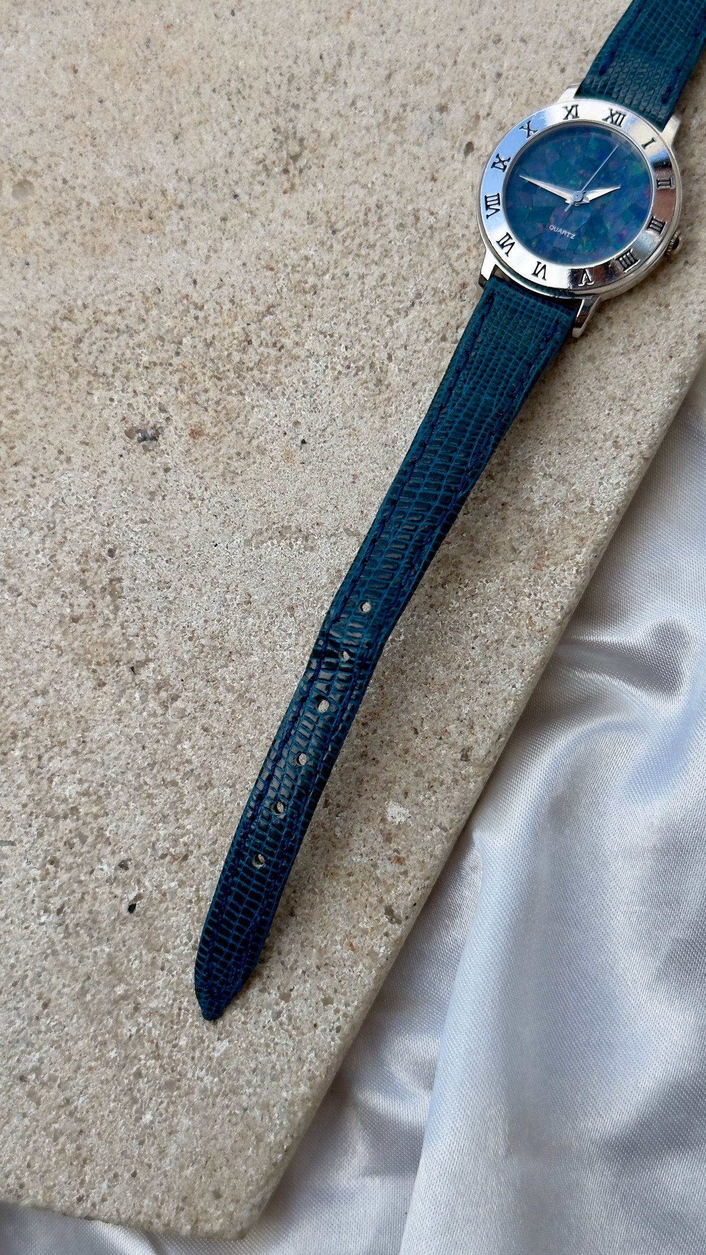Art Deco Opal Watch 1990s