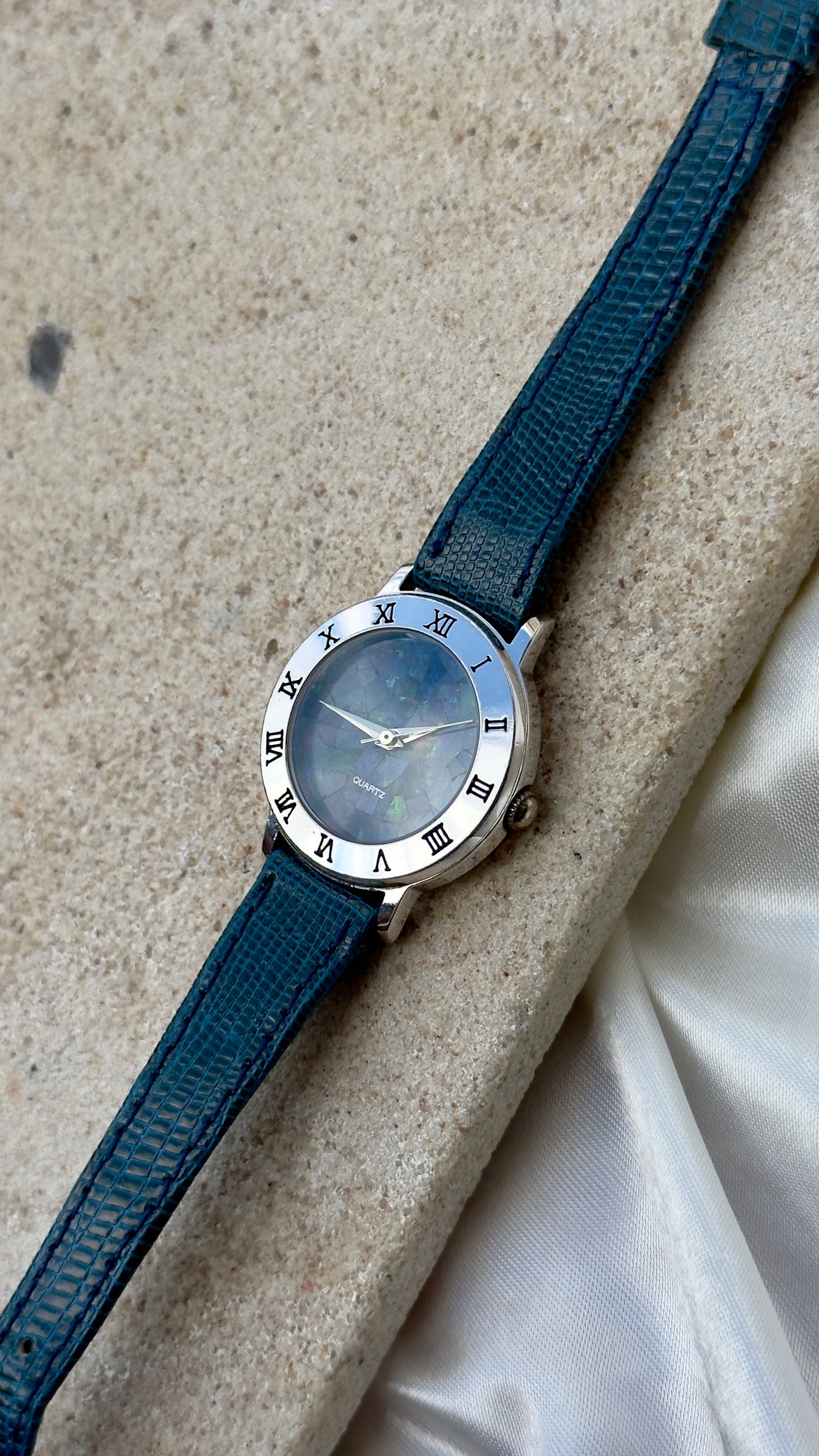 Art Deco Opal Watch 1990s