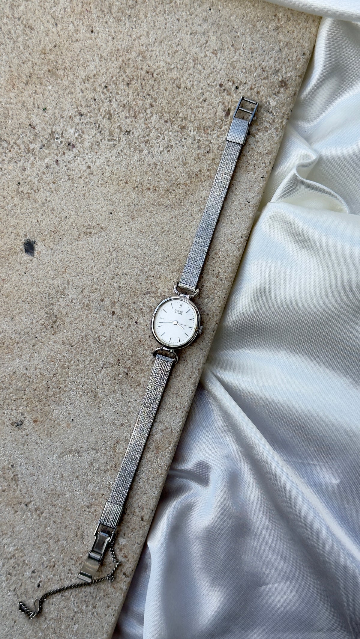 1991 Vintage Seiko Watch - Palladium Plated