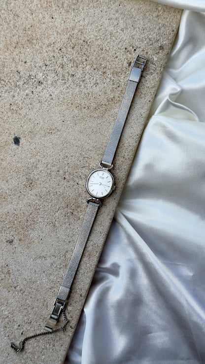 1991 Vintage Seiko Watch - Palladium Plated