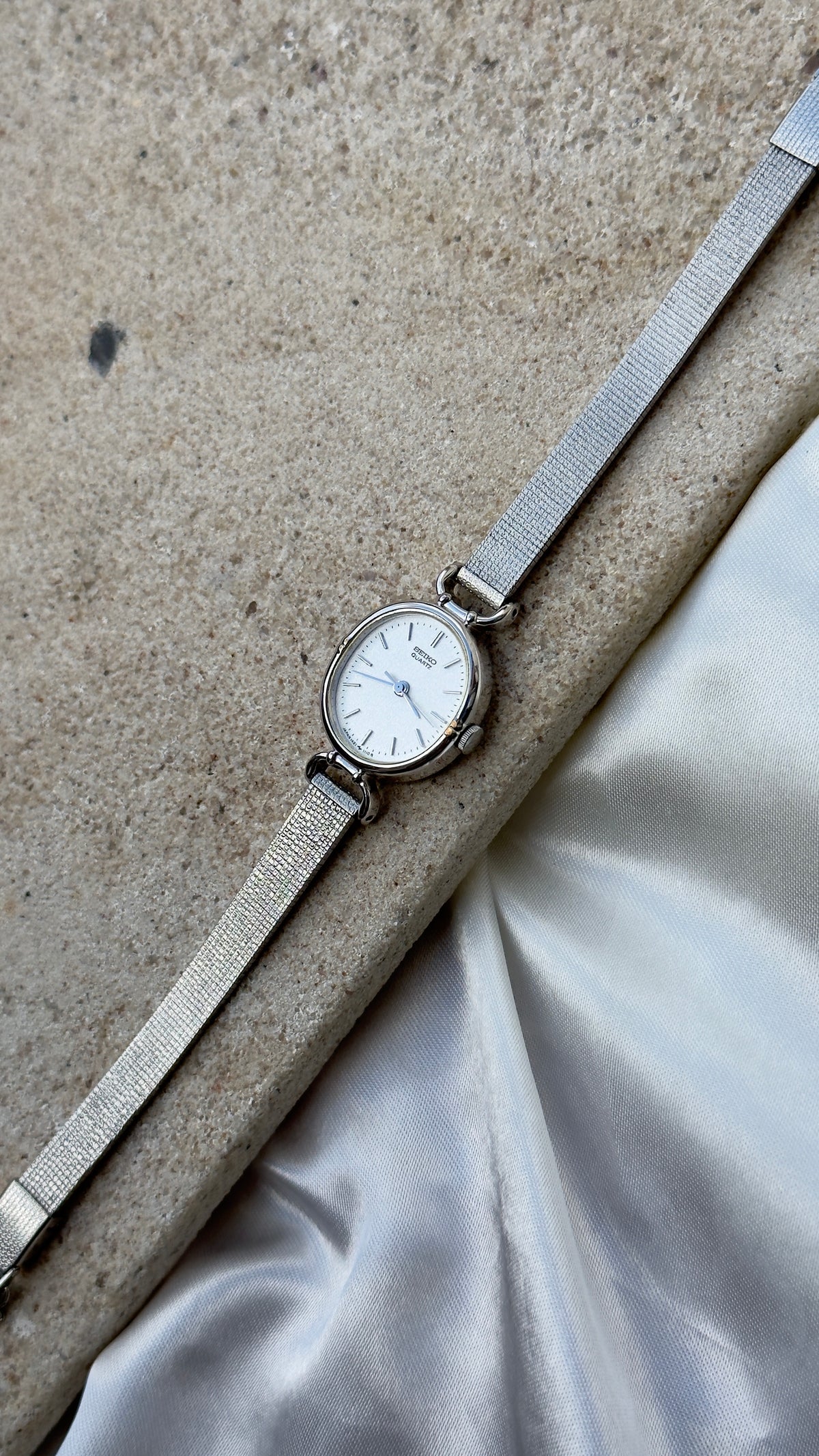 1991 Vintage Seiko Watch - Palladium Plated