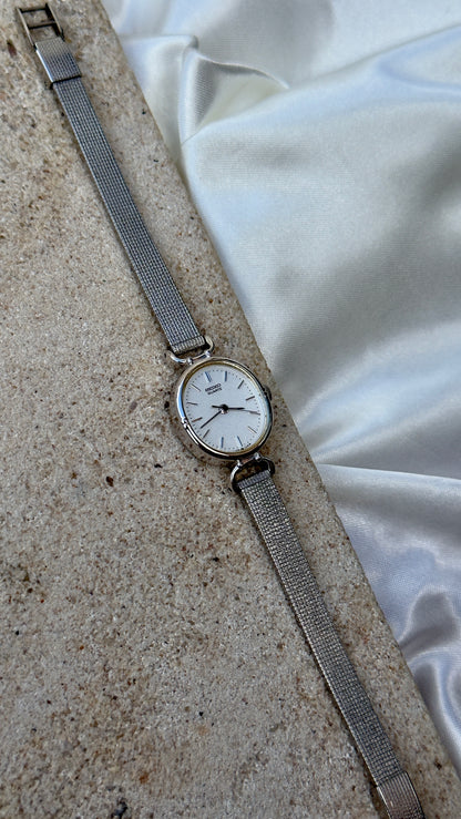 1991 Vintage Seiko Watch - Palladium Plated