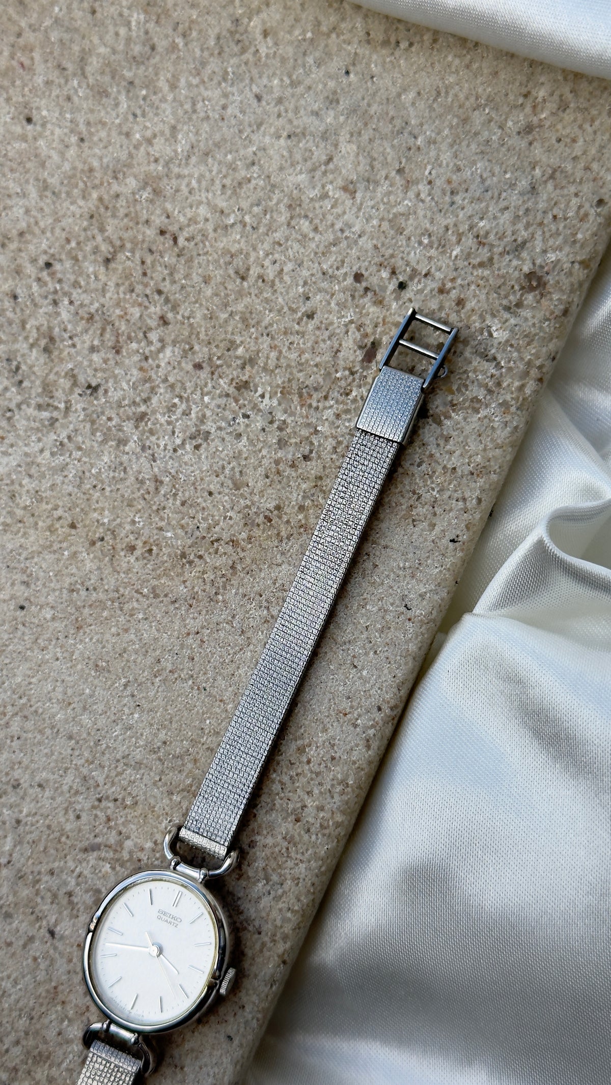 1991 Vintage Seiko Watch - Palladium Plated