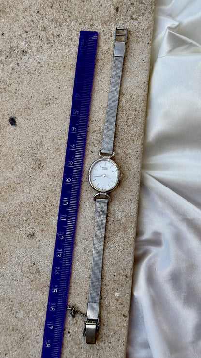 1991 Vintage Seiko Watch - Palladium Plated