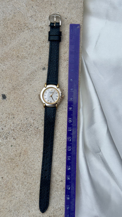 Courrèges Vintage Watch 1992 - Handmade genuine leather