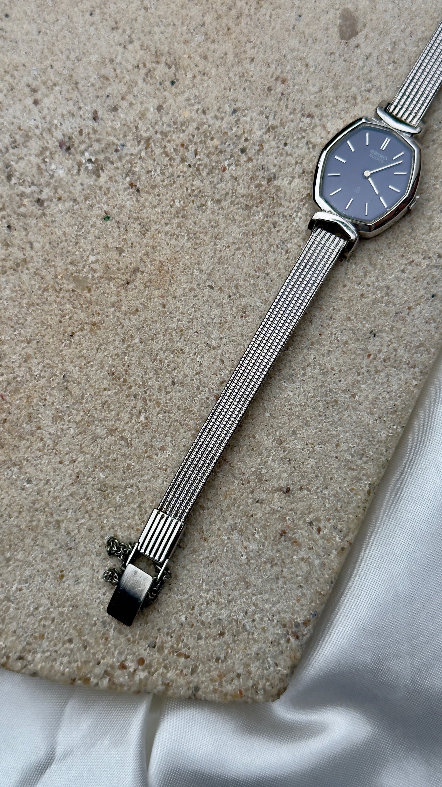 1989 Octagon Seiko Vintage Watch - Palladium Plated