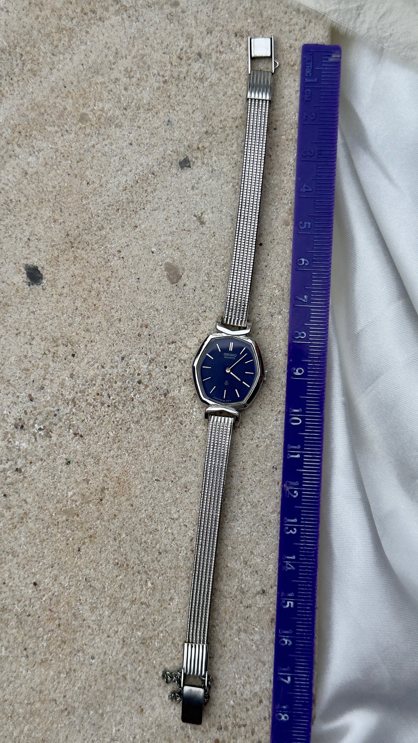 1989 Octagon Seiko Vintage Watch - Palladium Plated