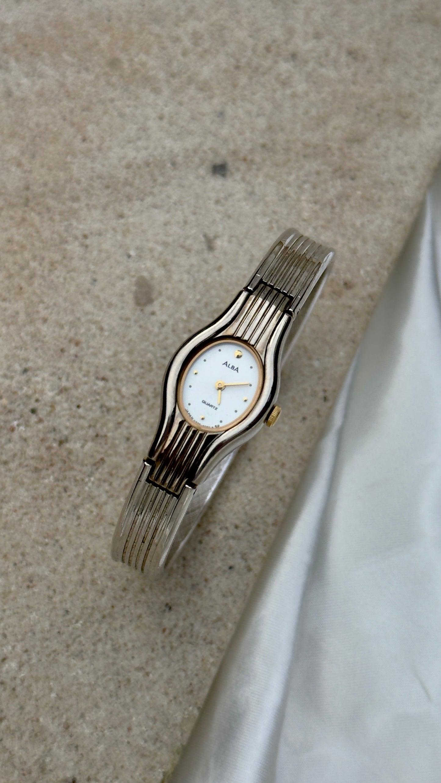 Seiko Alba Vintage Bangle Watch 1998