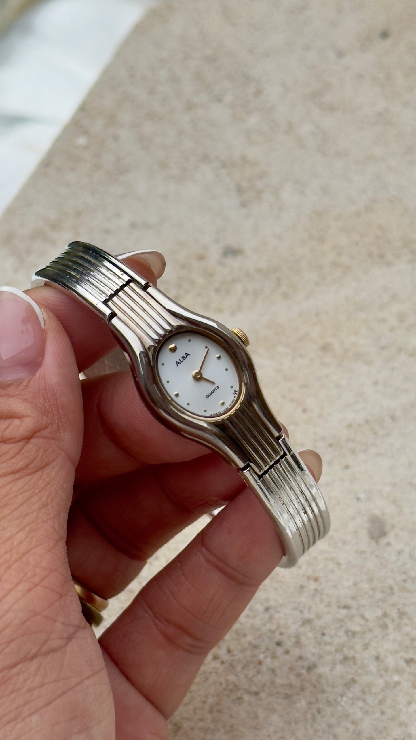 Seiko Alba Vintage Bangle Watch 1998