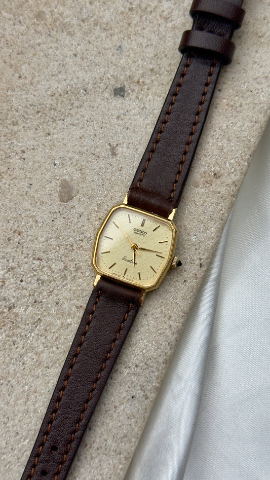 Vintage Seiko Exceline 1994 Watch - 30 Micron Gold Plated