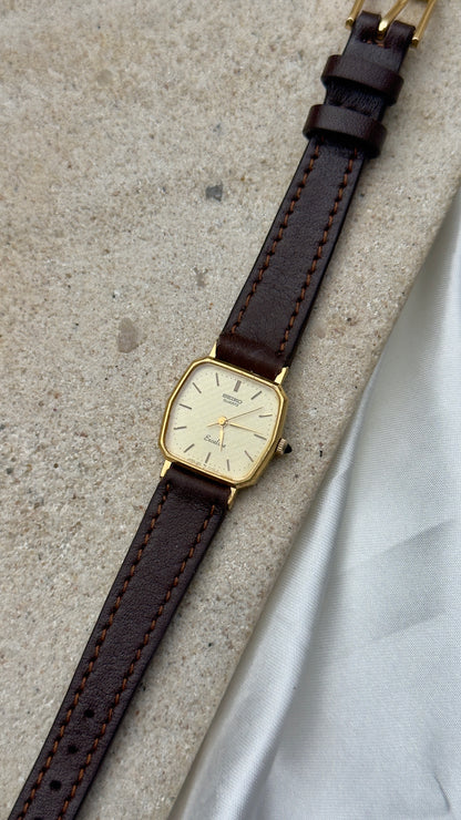 Vintage Seiko Exceline 1994 Watch - 30 Micron Gold Plated