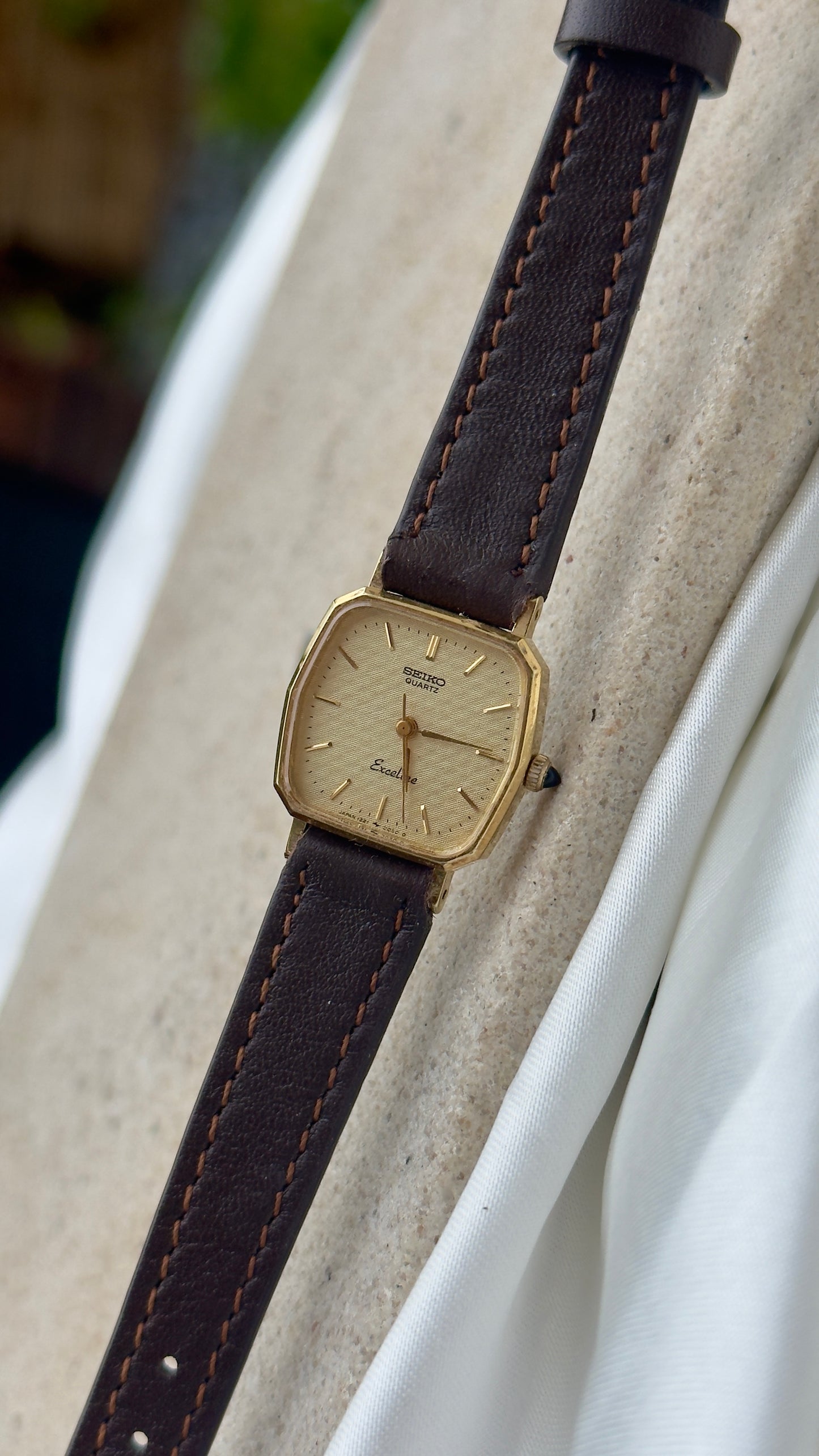 Vintage Seiko Exceline 1994 Watch - 30 Micron Gold Plated