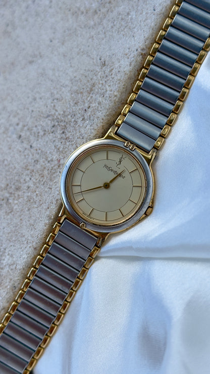 Classic Yves Saint Laurent vintage watch (YSL) 1990s