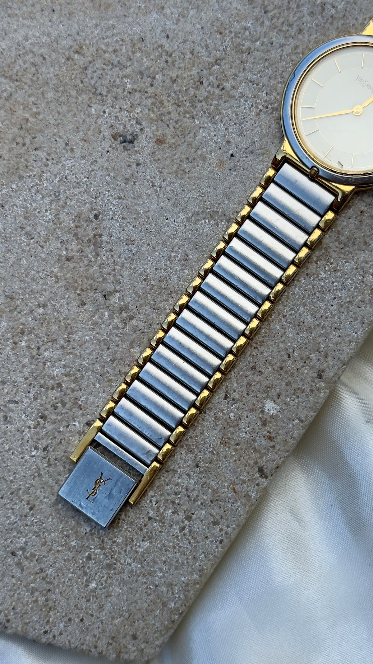 Classic Yves Saint Laurent vintage watch (YSL) 1990s