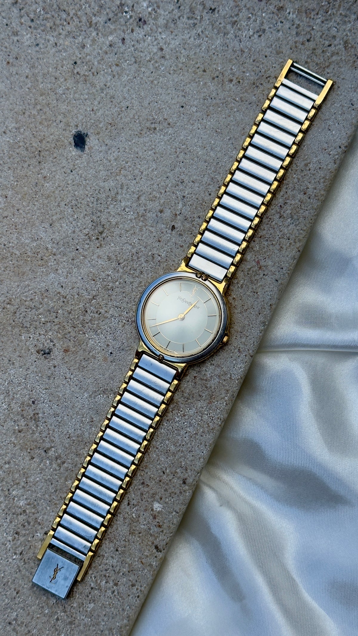 Classic Yves Saint Laurent vintage watch (YSL) 1990s