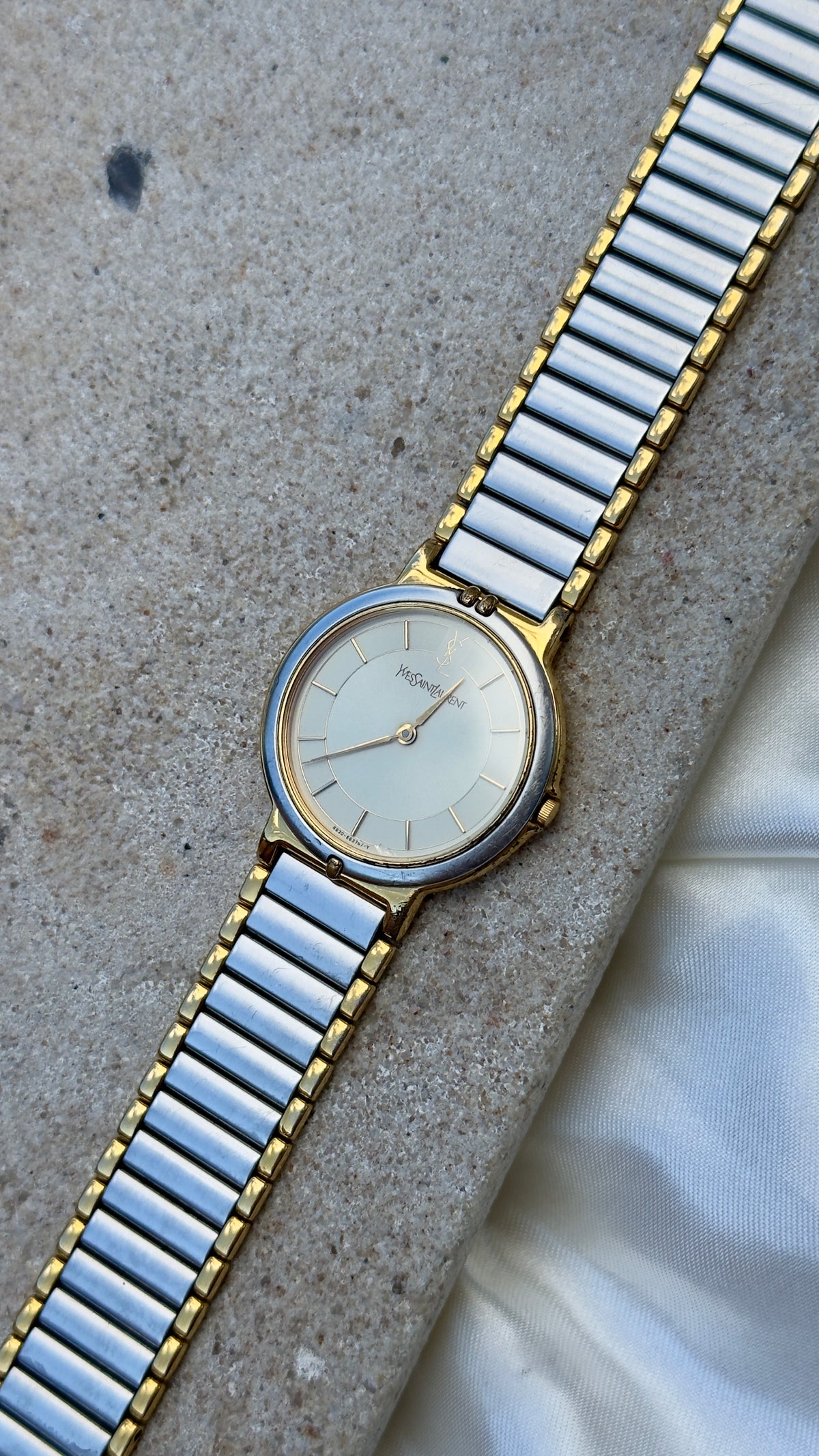 Classic Yves Saint Laurent vintage watch (YSL) 1990s