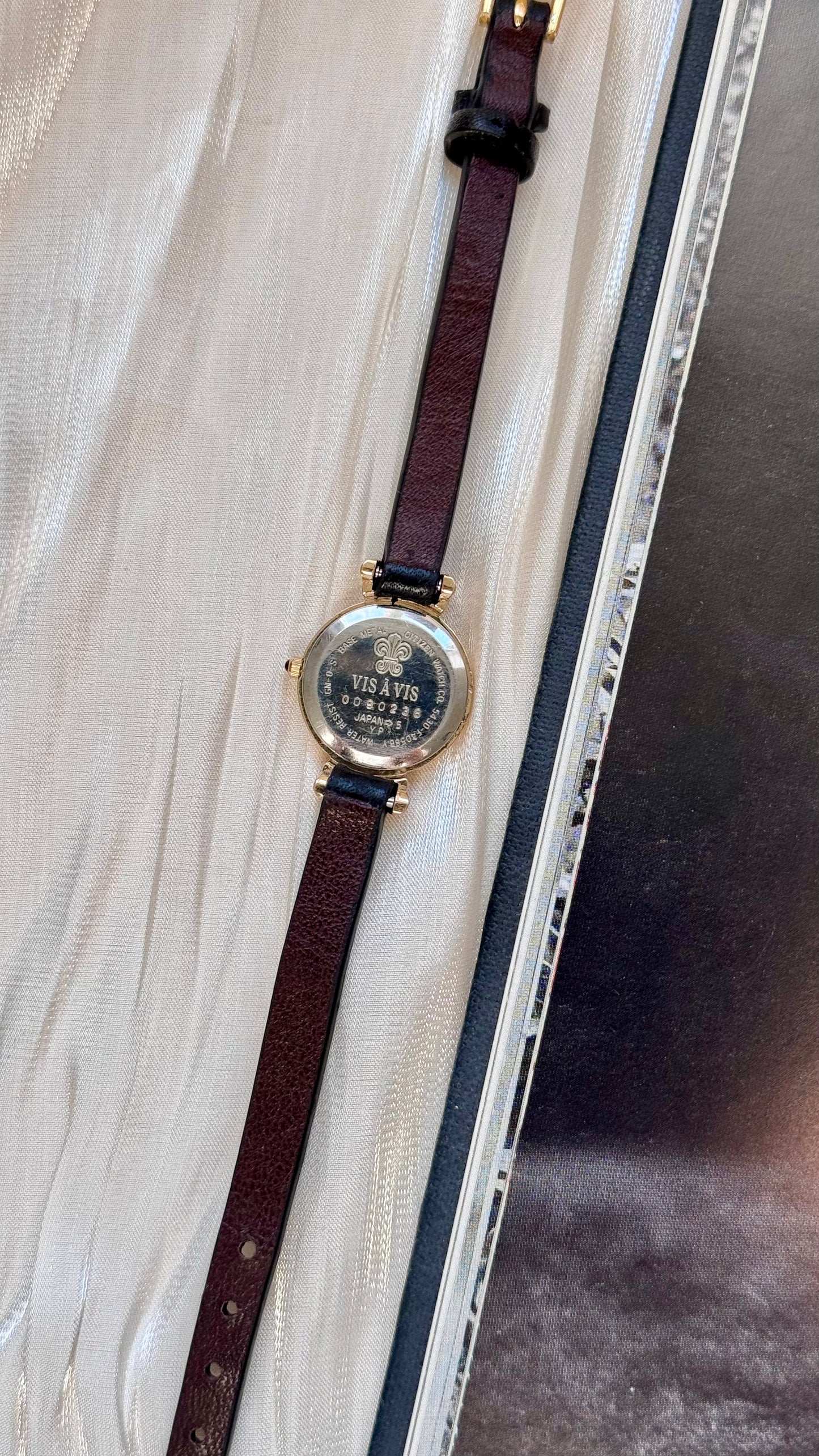 Vis à vis Citizen vintage watch